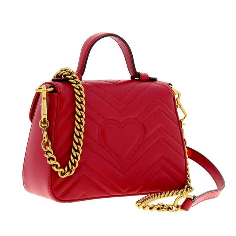 gucci tasche damen rot